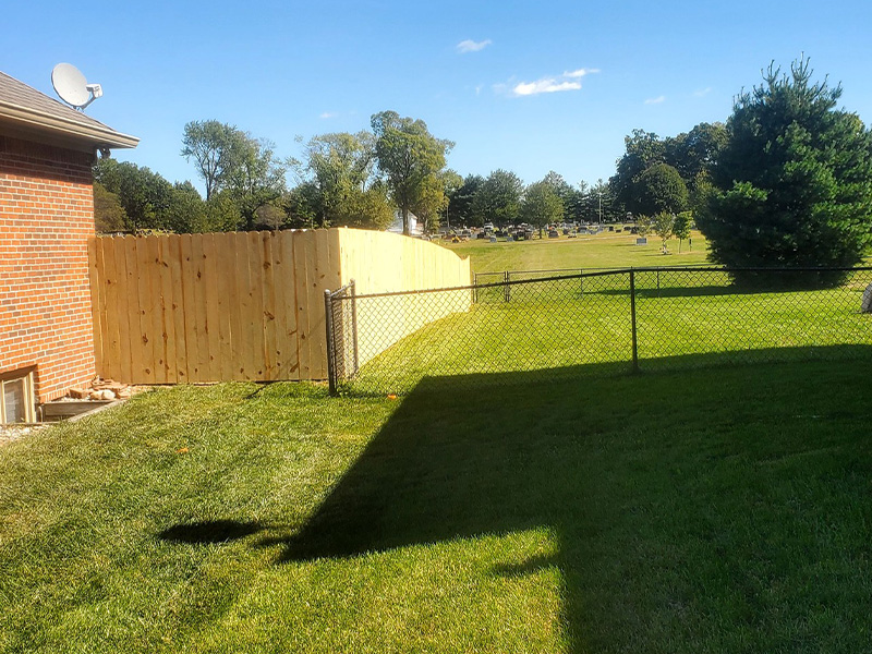 Residential Chain Link Fence - Indianapolis