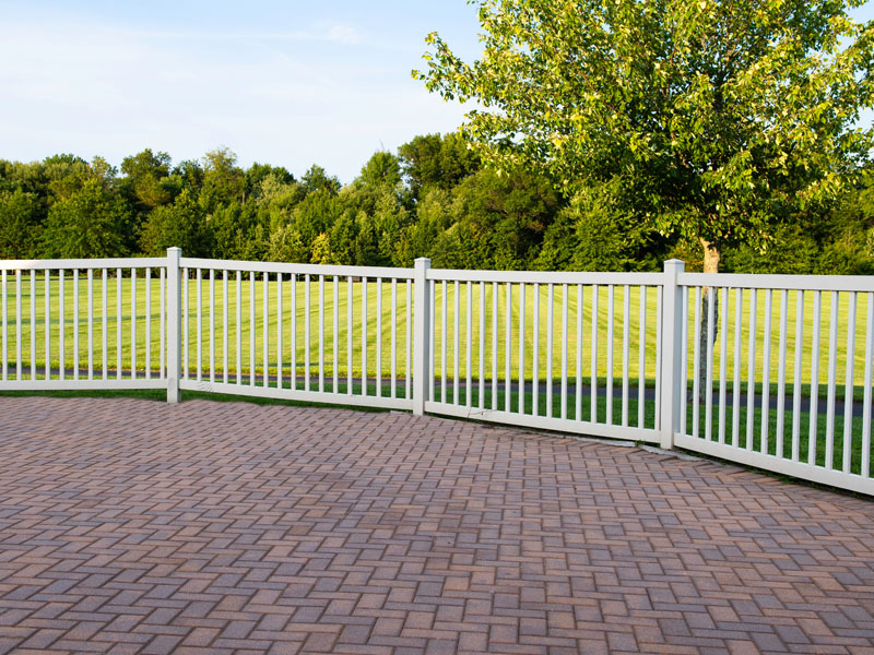 Commercial Vinyl Fence - Indianapolis