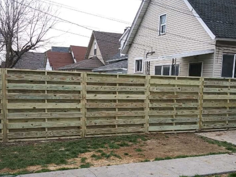 Wood Decorative Fencing in Indianapolis