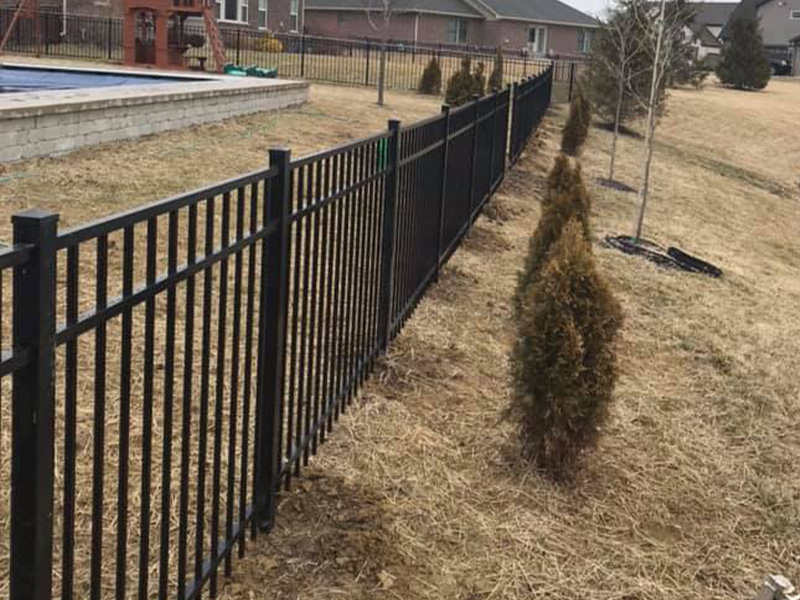 aluminum fence Fishers Indiana